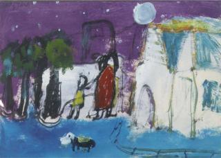 Eugene Brands - Walking the dog