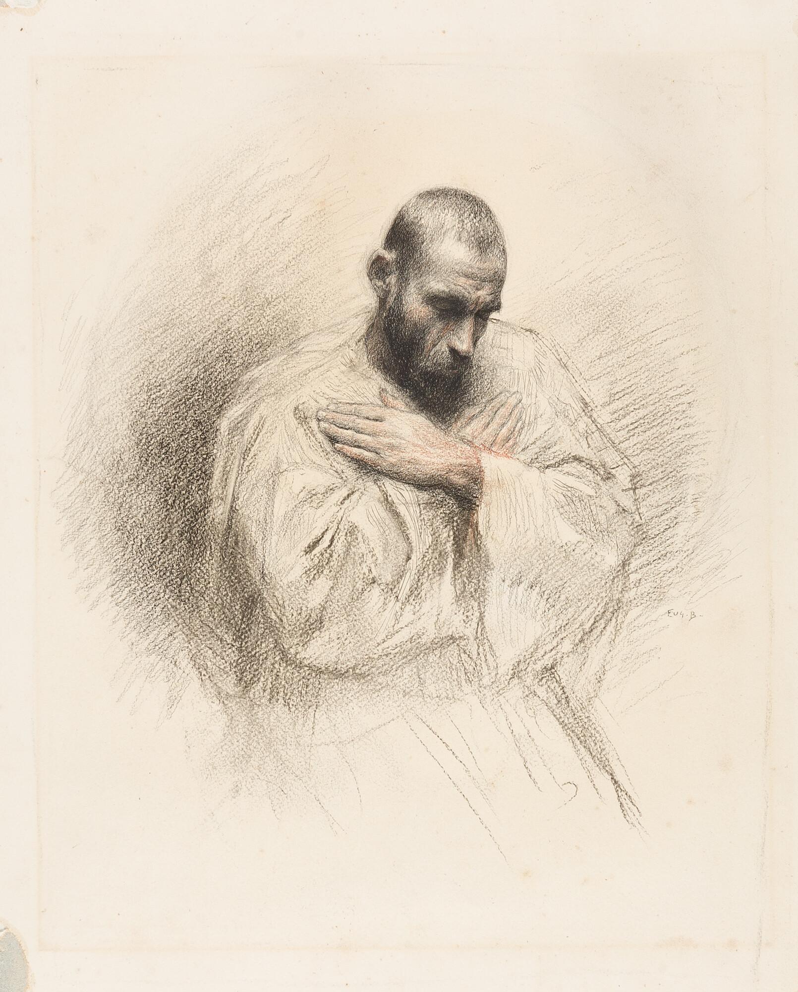 Eugène Burnand - Im Gebet.