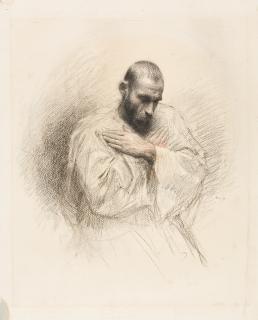 Eugène Burnand - Im Gebet.