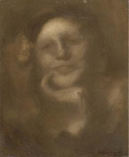 Eugène Carrière - Lucie Carrière, Daughter of the Artist