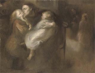 Eugène Carrière - Maternité