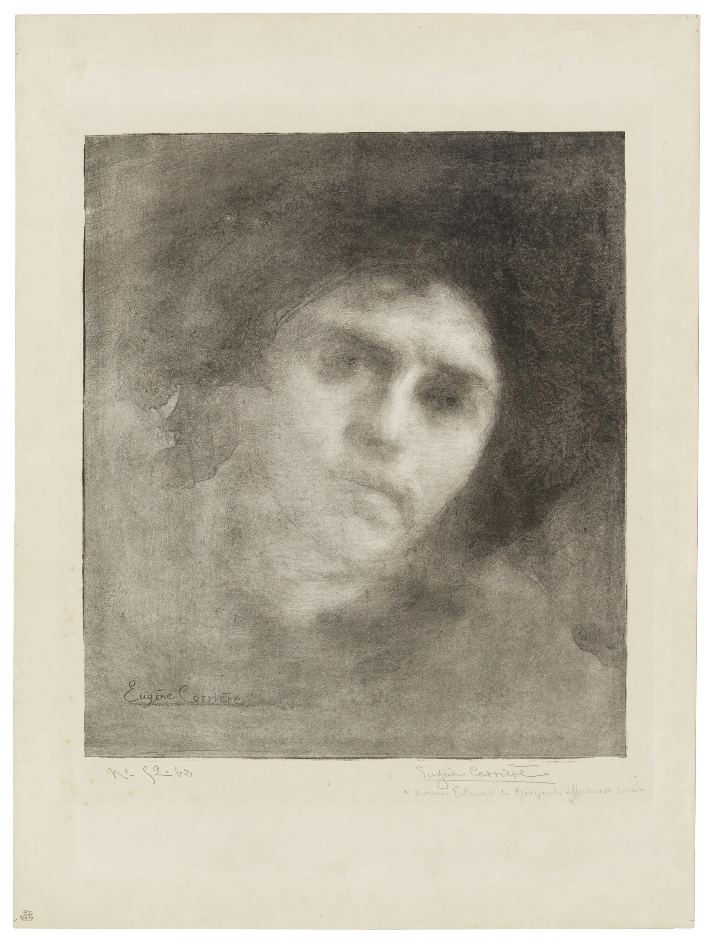 Eugène Carrière - Mme Eugène Carrière (grande planche)
