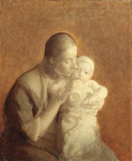 Eugene Carriere - Mother and Child