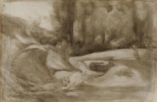 Eugene Carriere - Paysage