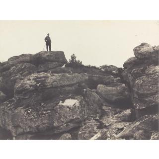 Eugène Cuvelier - \'Franchard\' (Figure On Rock Formation)