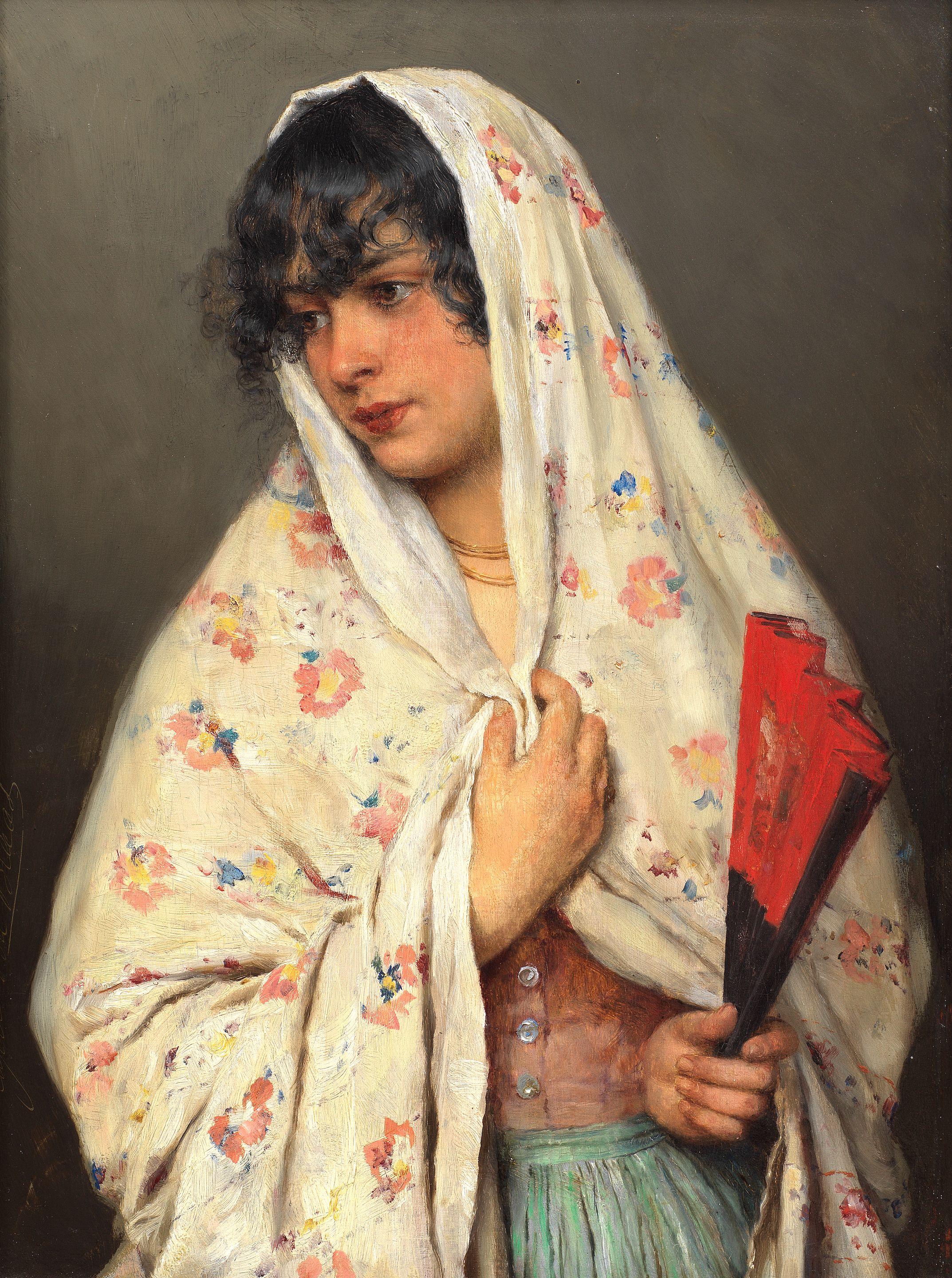 Eugene de Blaas - Off to the fête