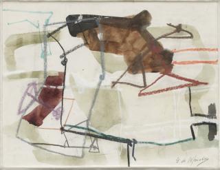 Eugène de Kermadec - Abstrakt komposition