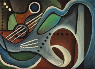 Eugéne de Sala - Cubist composition.