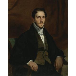 Eugène Delacroix - French Portrait Of Félix Guillemardet