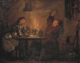 Eugene Delacroix - L\'Ermite de Copmanhurst