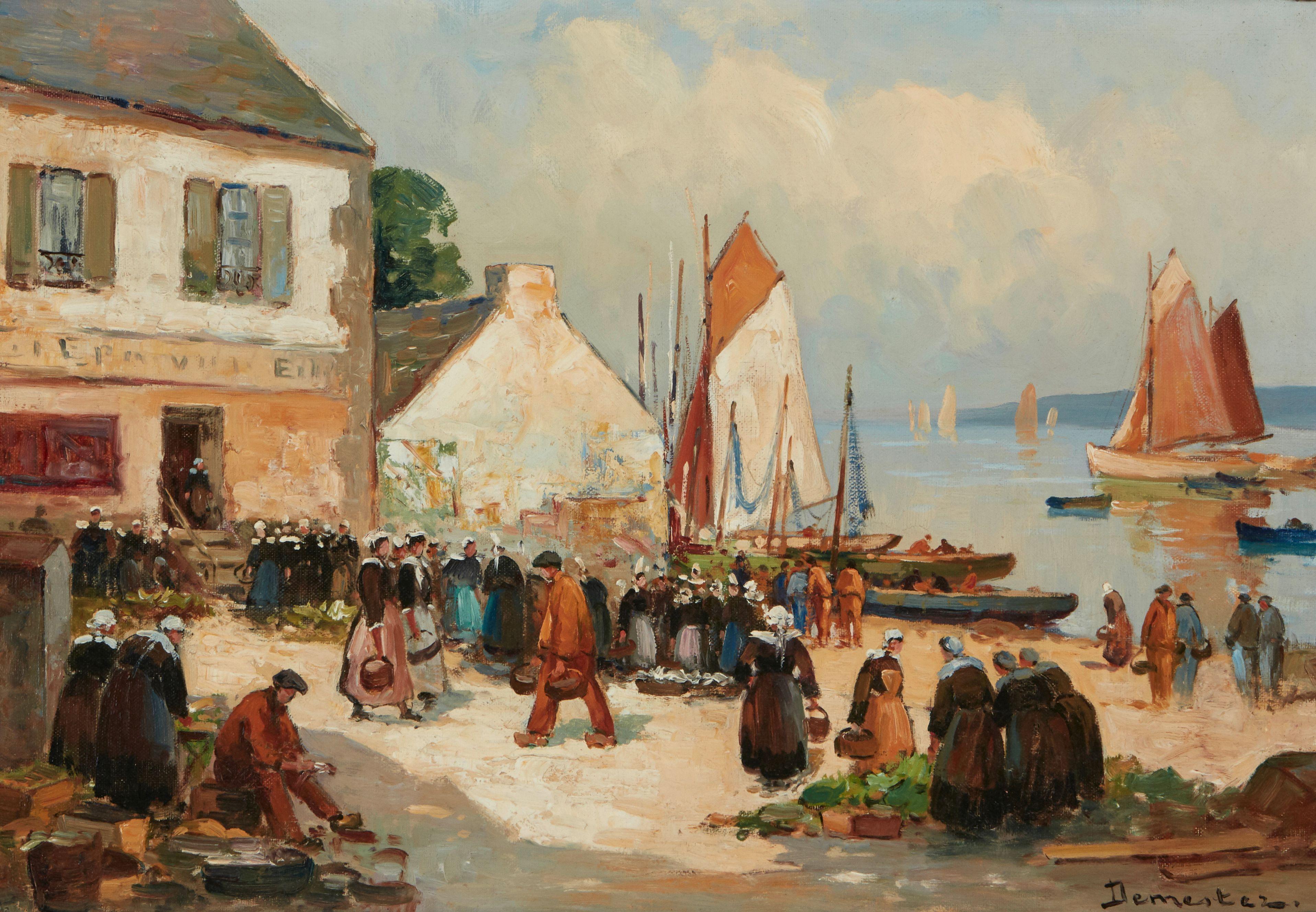 Eugène Demester - Breton Seaport