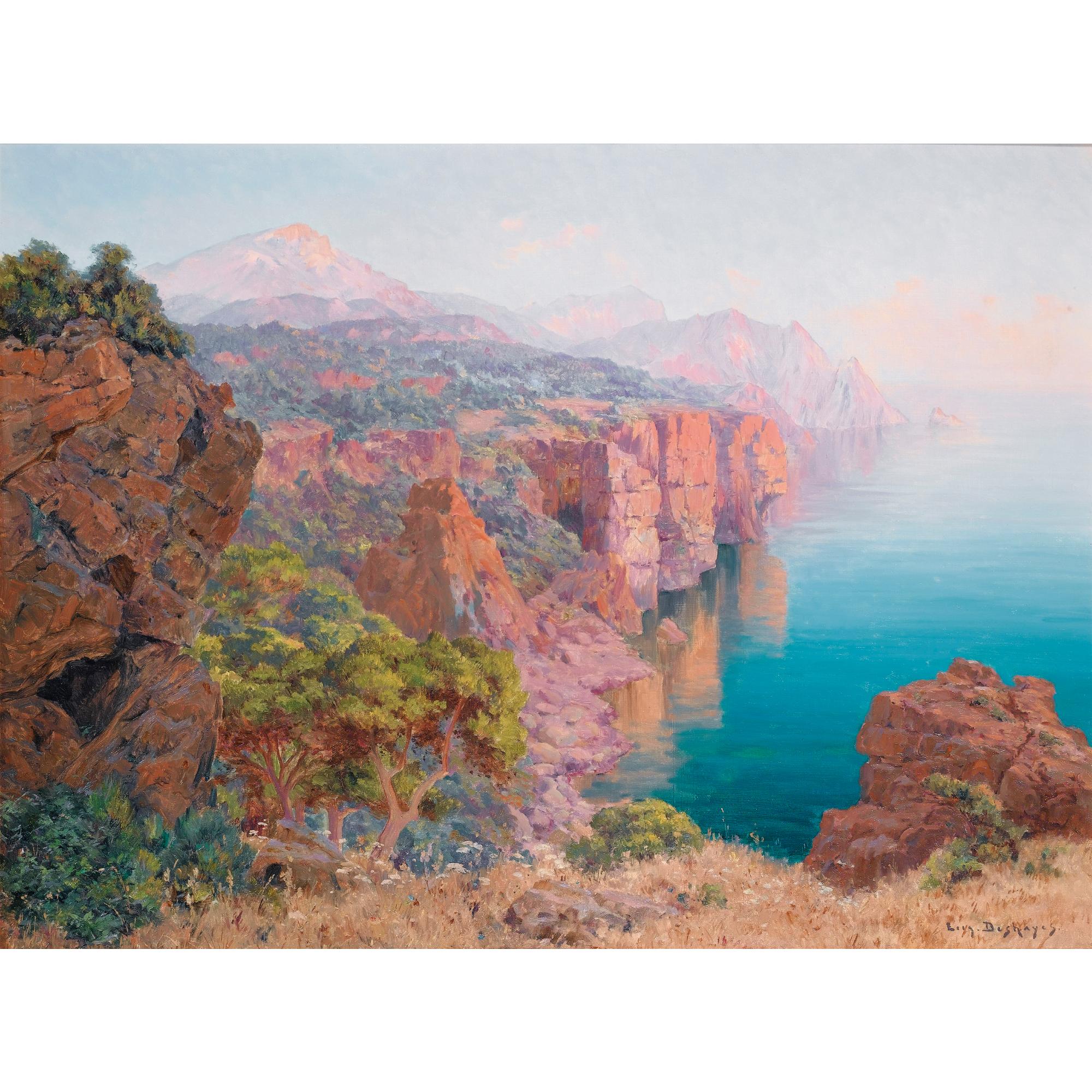 Eugène Deshayes - Corniche De La Côte Djidjellienne (Algérie)