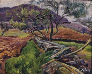 Eugene Edward Speicher - A Spring Landscape