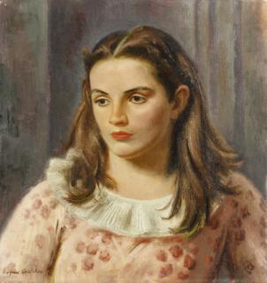 Eugene Edward Speicher - Head of a Young Girl