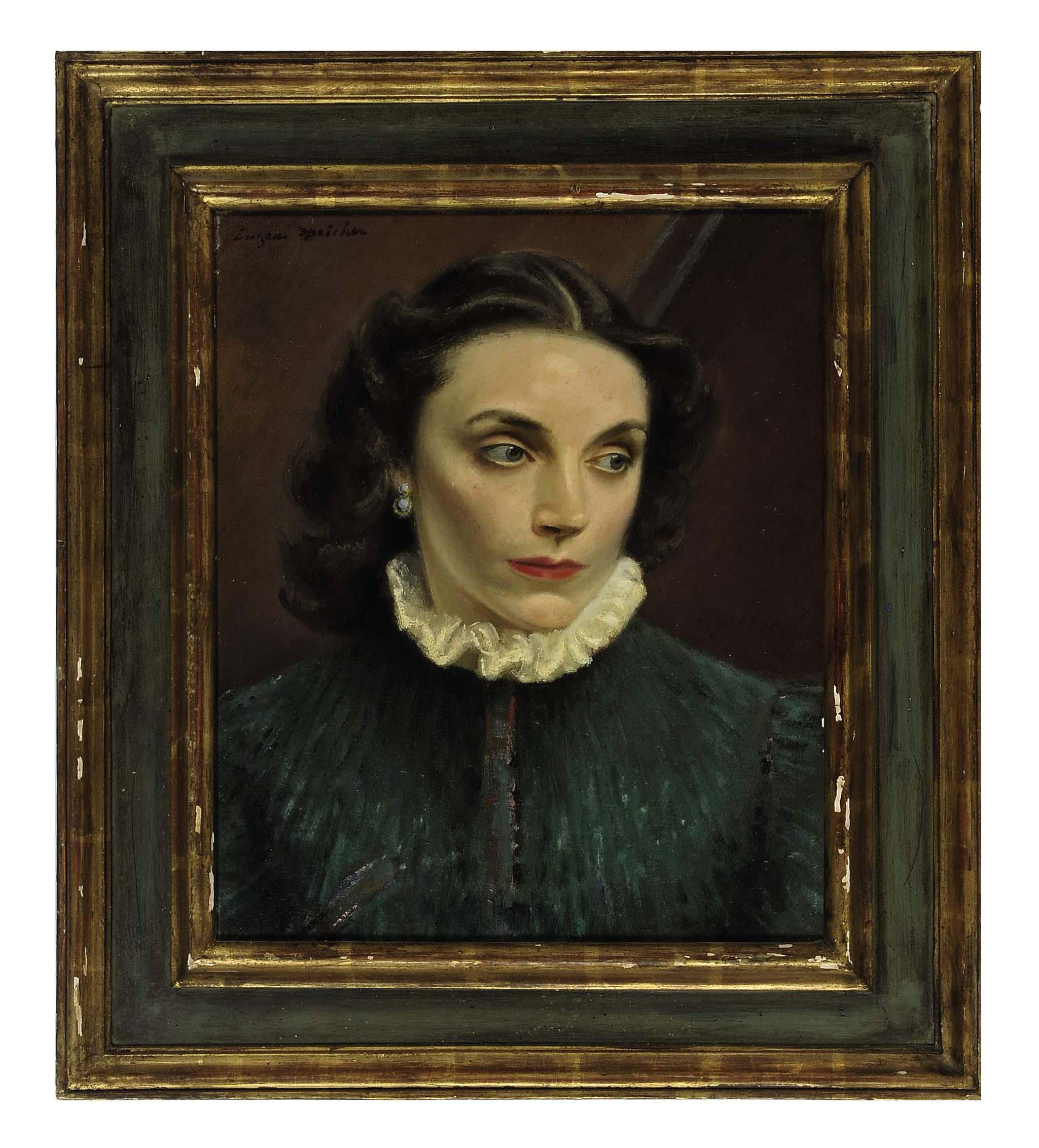 Eugene Edward Speicher - Portrait of Katharine Cornell