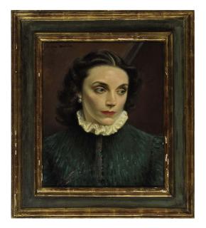 Eugene Edward Speicher - Portrait of Katharine Cornell