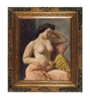 Eugene Edward Speicher - Seated nude