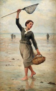 Eugene Feyen - Clam gatherer