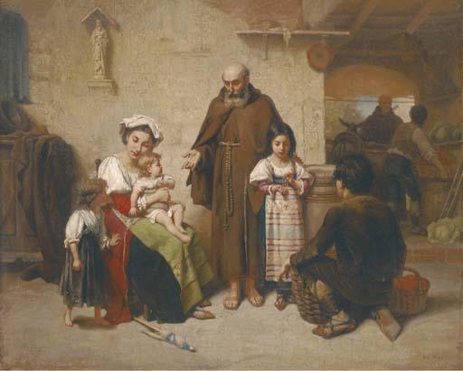 Eugene Frances Fines - The Family At Prayer