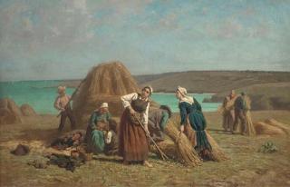 Eugène-François Fines - La Moisson