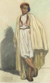 Eugène Fromentin - A youth in Oriental costume