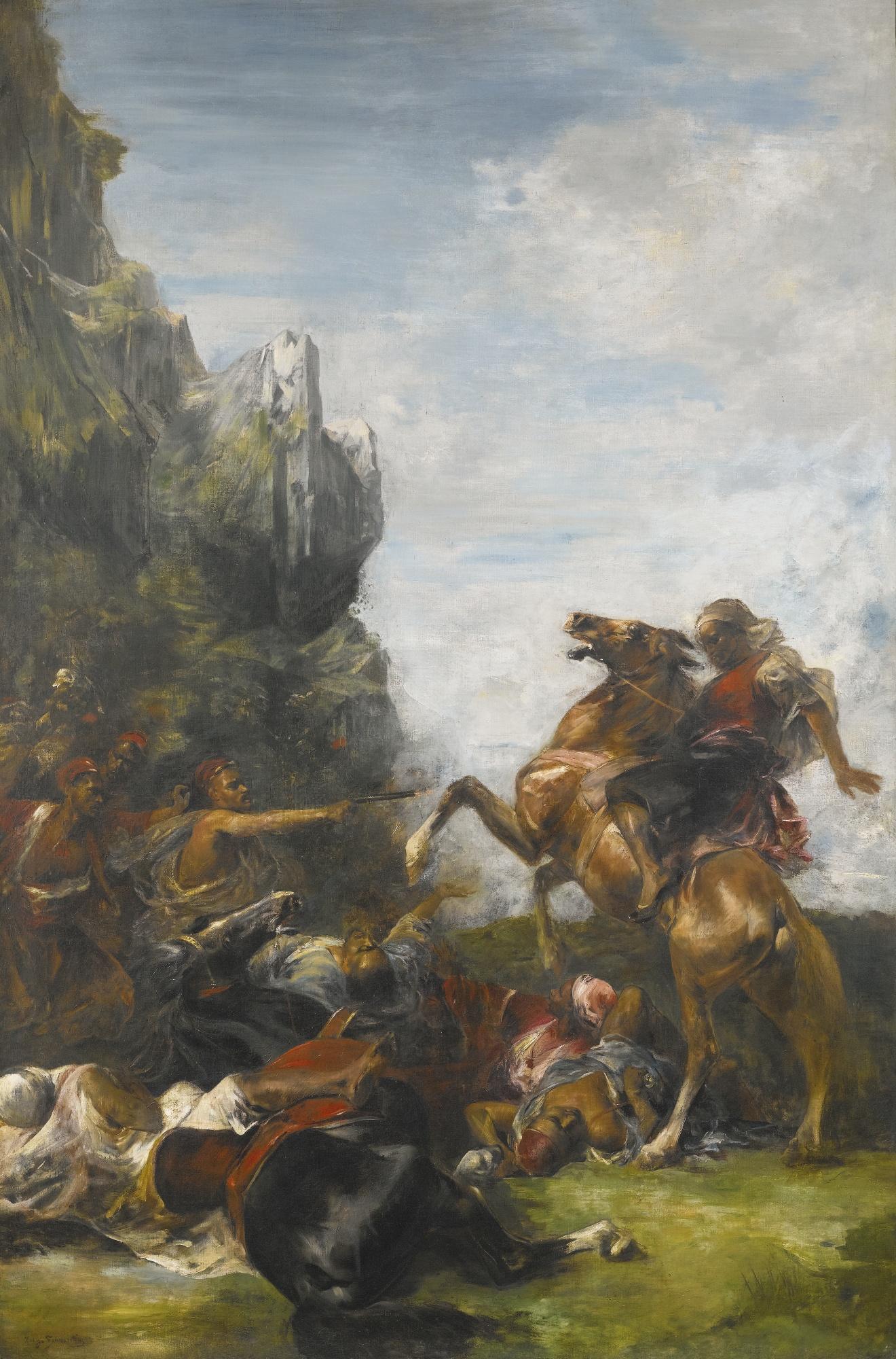 Eugène Fromentin - French an Ambush