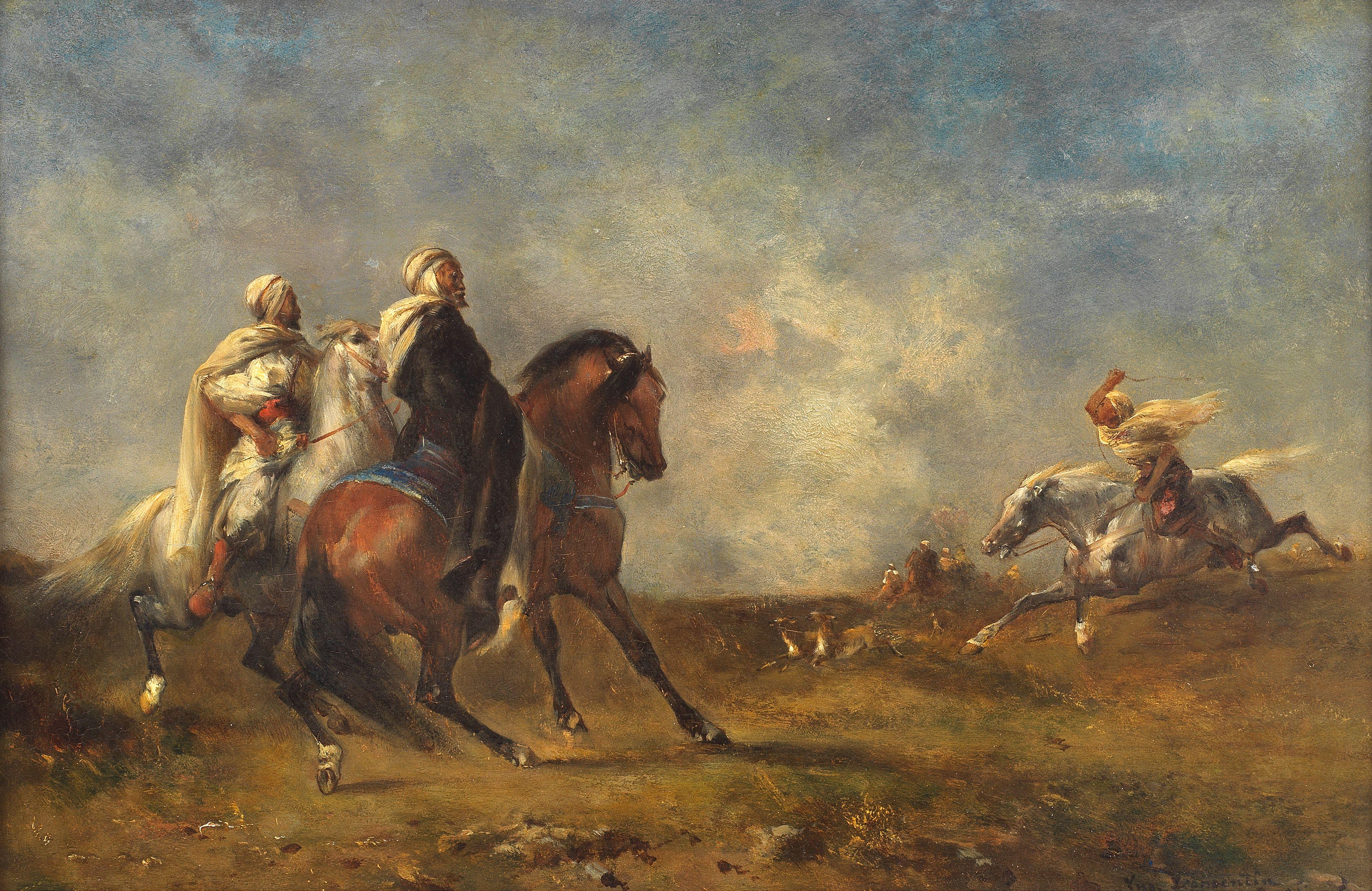 Eugène Fromentin - La chasse à la gazelle