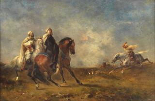 Eugène Fromentin - La chasse à la gazelle