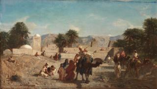 Eugène Fromentin - Le depart des guerriers