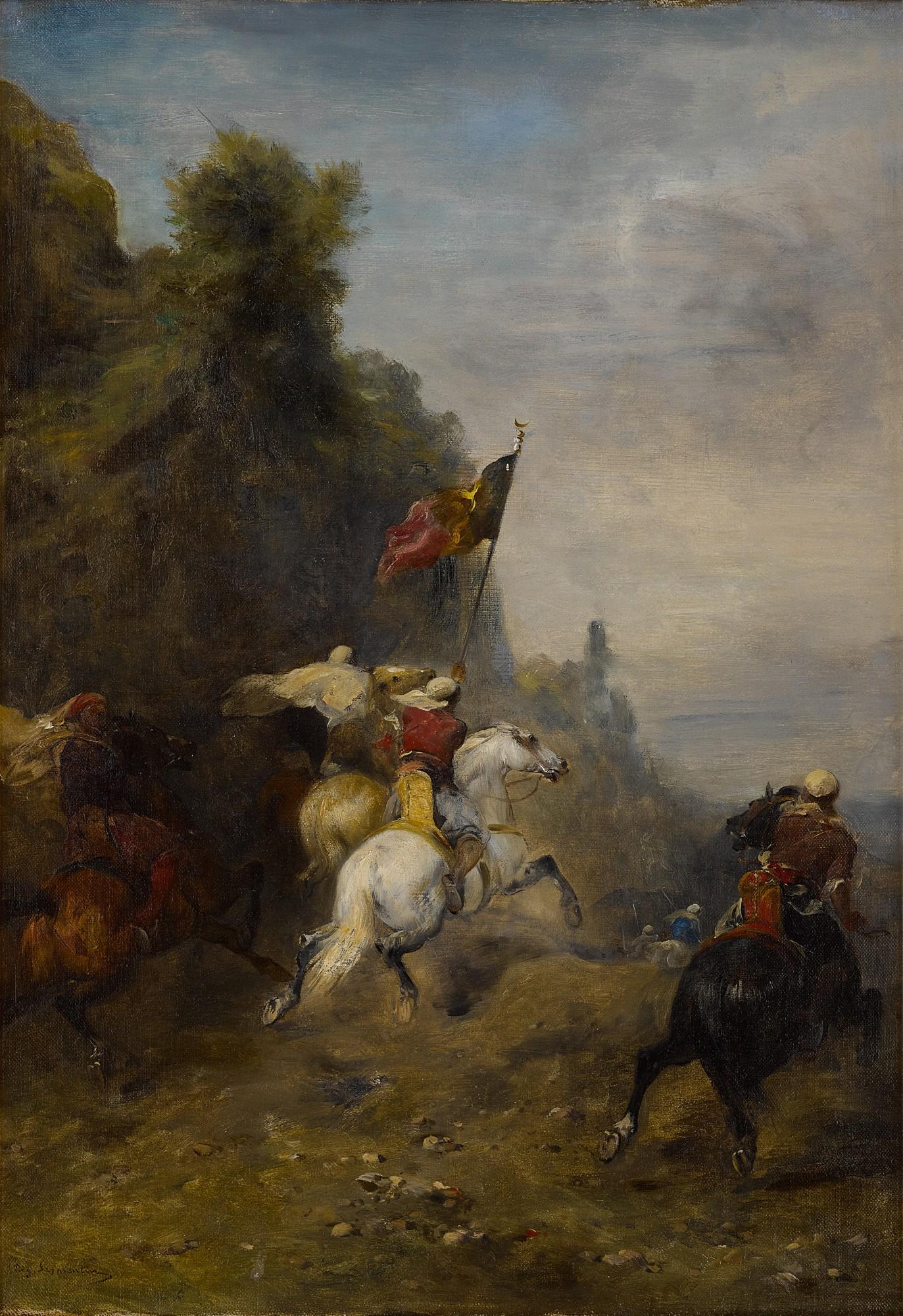 Eugène Fromentin - The Charge