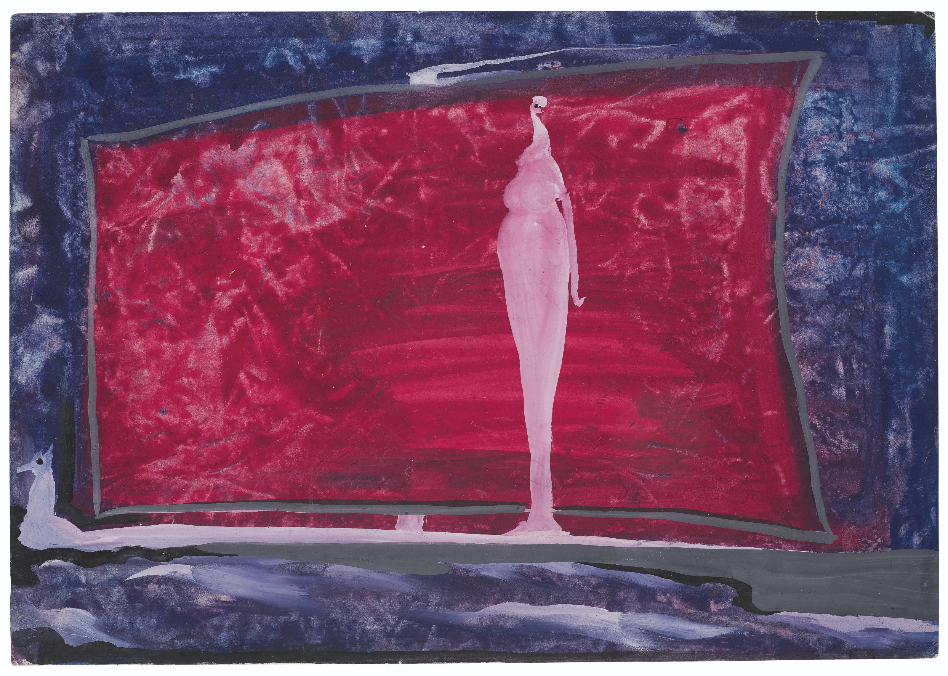 Eugène Gabritschevsky - Frau von Caracalla, 1953