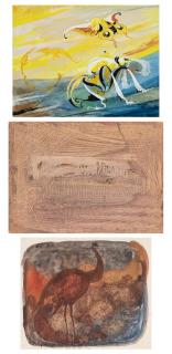 Eugène Gabritschevsky - I,Ii : Untitled; Iii: Untitled (From The Series Animaux) [3 Works]
