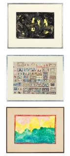 Eugene Gabritschevsky - I: Senescence; Ii: Untitled (From The Series Paysages); Iii: Untitled (From The Series Dessins) [3 Works]