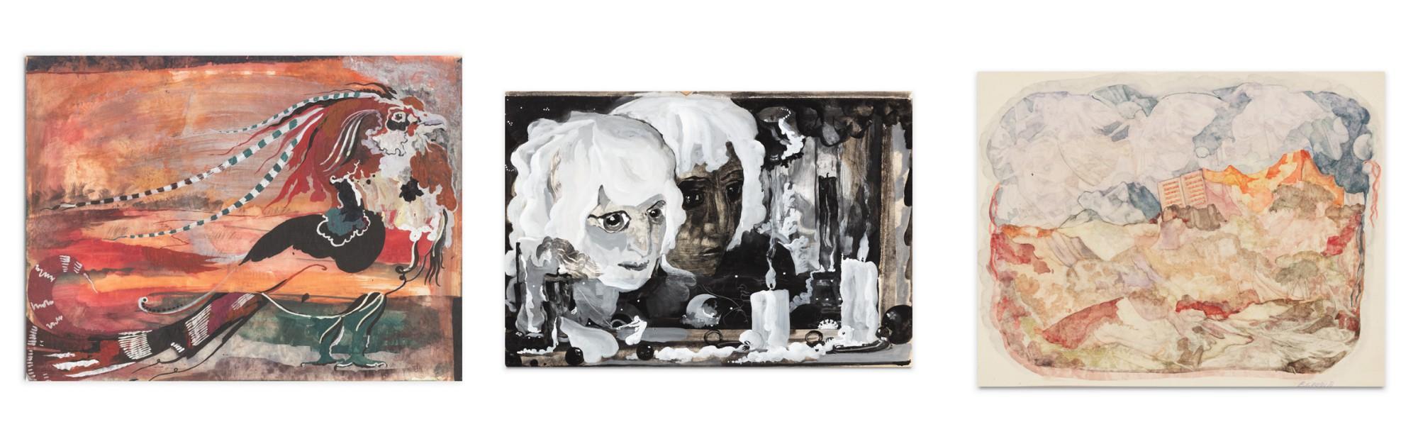 Eugène Gabritschevsky - I: Untitled (From The Series Animaux); Ii: Untitled (From The Series Femmes); Iii: Untitled [3 Works]