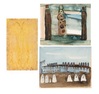 Eugène Gabritschevsky - I: Untitled (From The Series Femmes); Ii: Untitled (From The Series Pliages); Iii: Untitled (From The Series Formes) [3 Works]