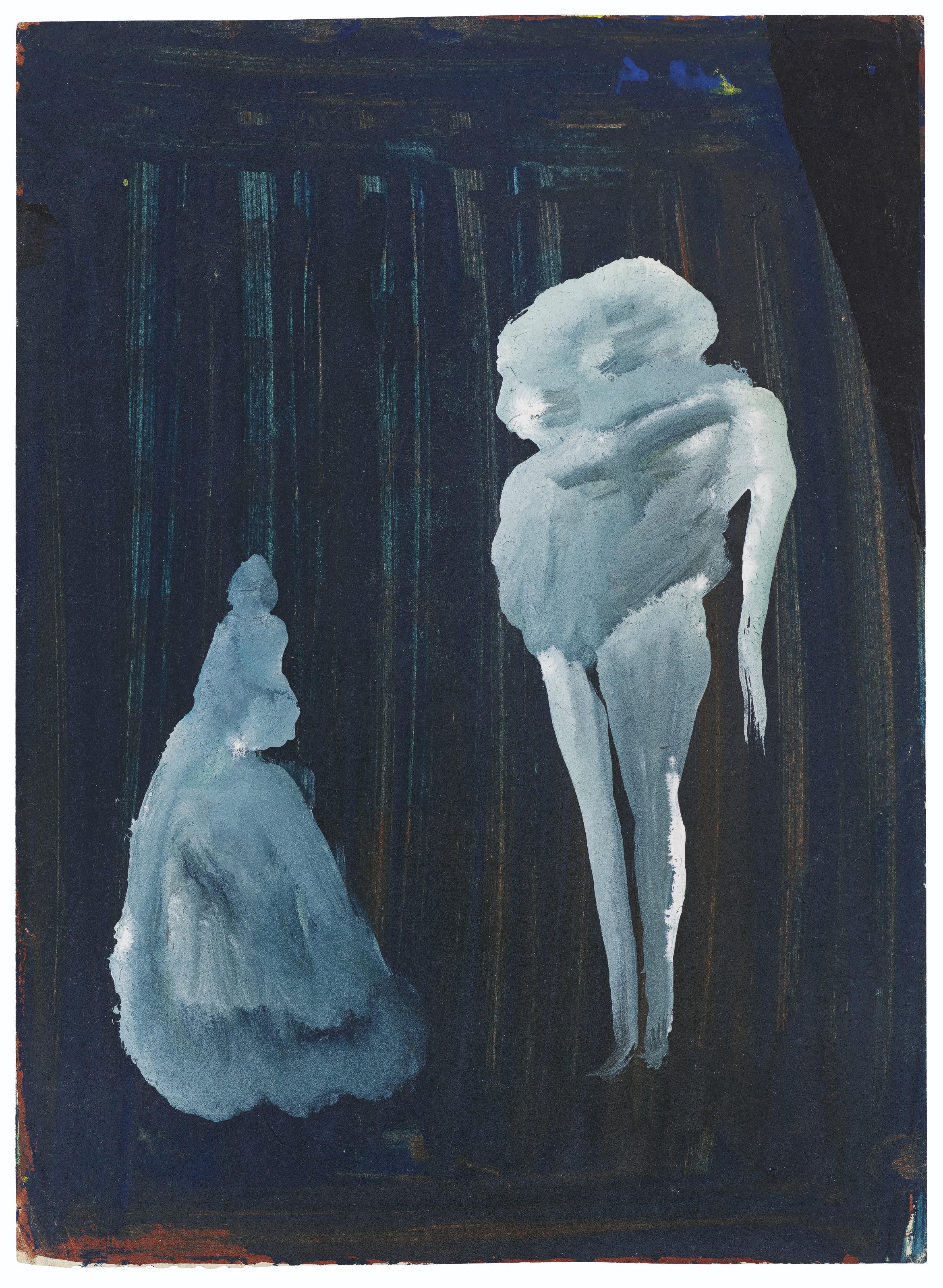 Eugène Gabritschevsky - Weiße Palantine, 1954