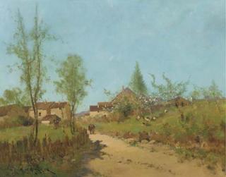 Eugène Galien-Laloue - Country Landscape