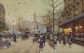Eugène Galien-Laloue - Place de la République, Paris
