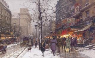 Eugène Galien-Laloue - Porte Saint Denis