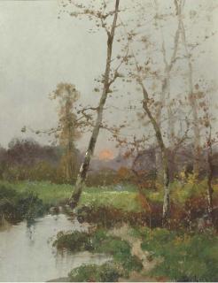 Eugéne Galien-Laloue - Sunset