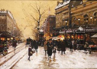 Eugène Galien-Laloue - Théâtre du gymnasium