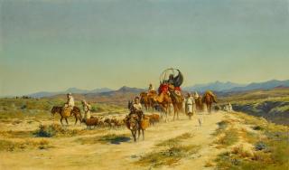 Eugène Girardet - The Caravan
