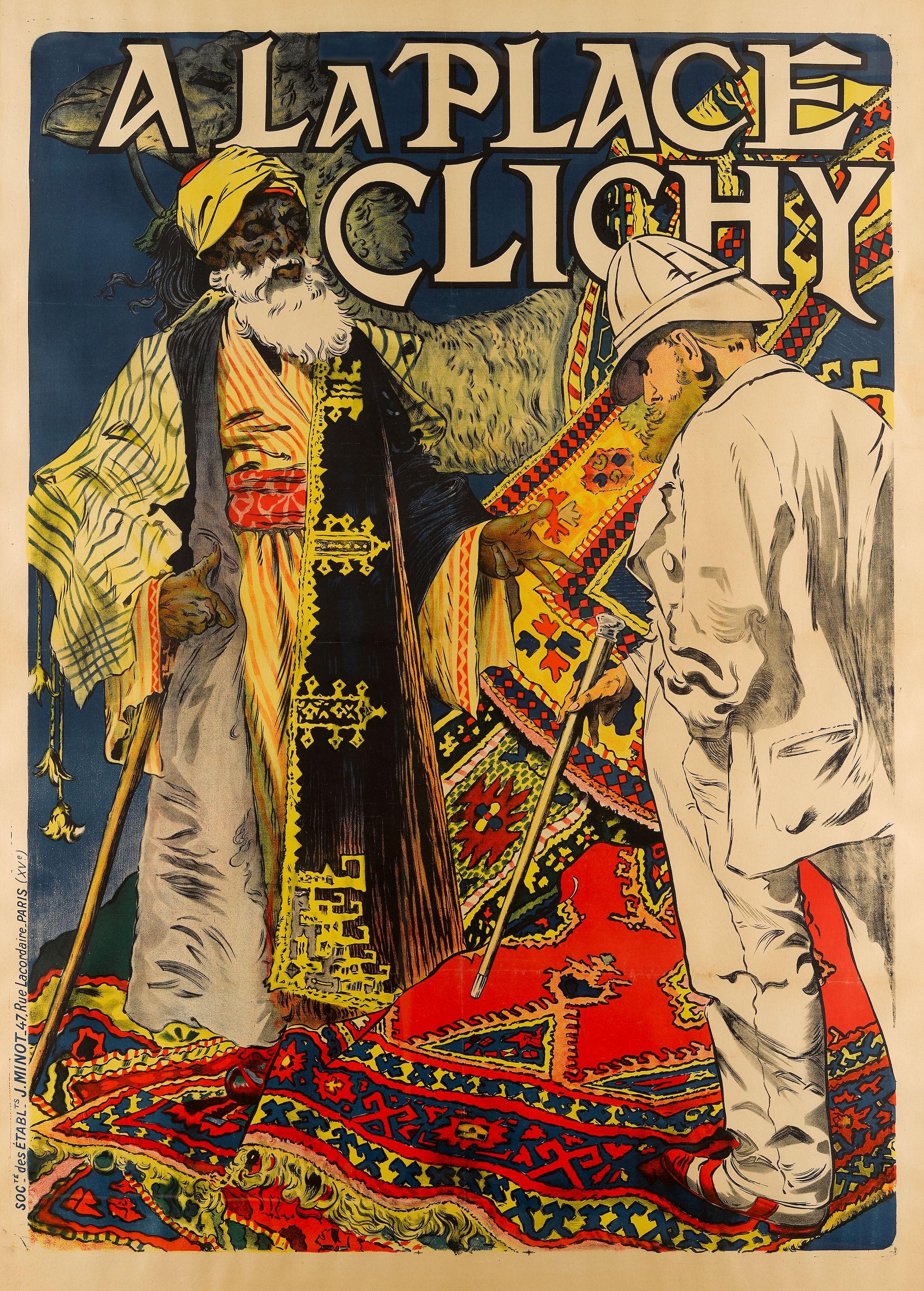 Eugène Grasset - A La Place Clichy, from Les Maitres de l\'Affiche series (DPF-II 401), 1896