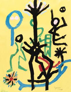 Eugène Ionesco - 2 Bll.: „Est-ce que cela vous plaît?“ – „Les yeux du diable“