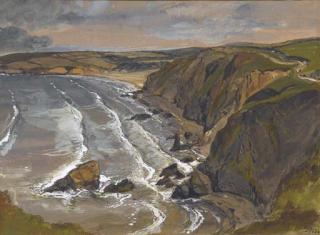 Eugene Isabey - Les Côtes Normandes