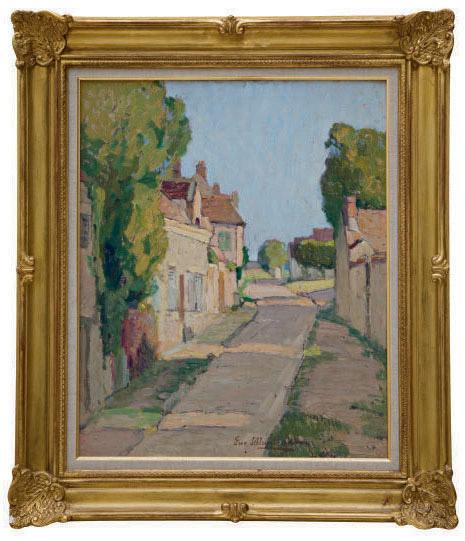 Eugène Jacques Schlumberger - Rue de Village