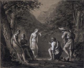 Eugène Joseph Verboeckhoven - Et in Arcadia Ego