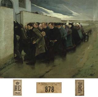 Eugène Jules Joseph Laermans - Les Deuillants