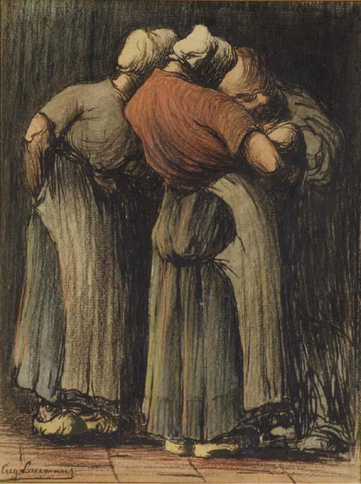 Eugene Jules Joseph Laermans - Peasant Women