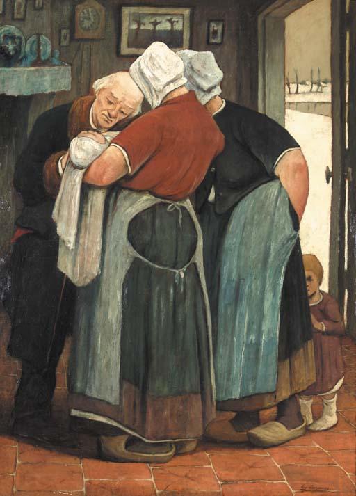 Eugène Laermans - The baby